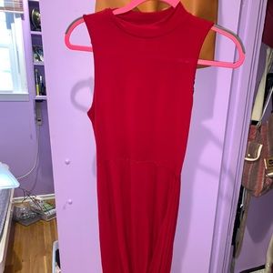 Red Midi Dress